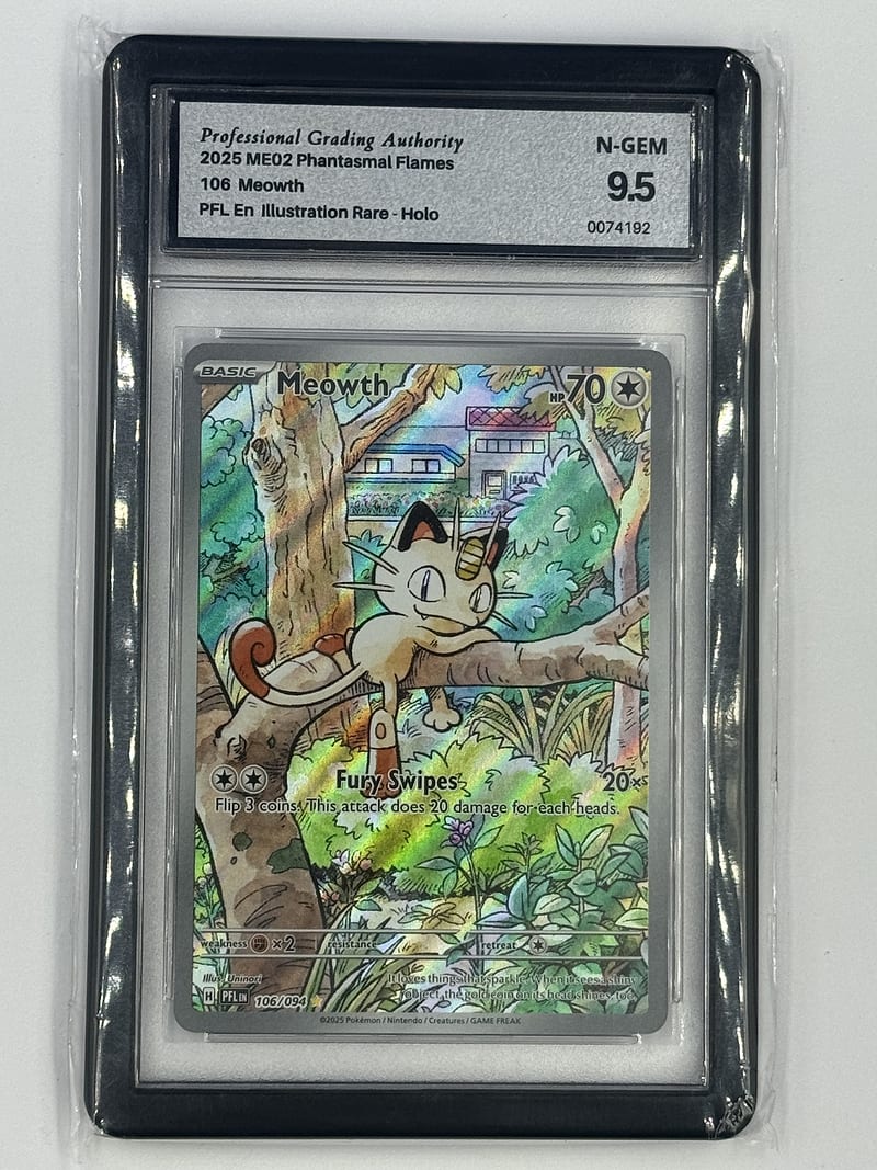Meowth 106/094 Edición Ilustración Rara - Holo