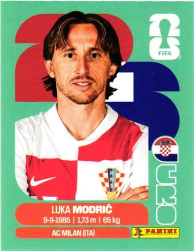 Estampa Panini Fifa 2026 - Luka Modrić