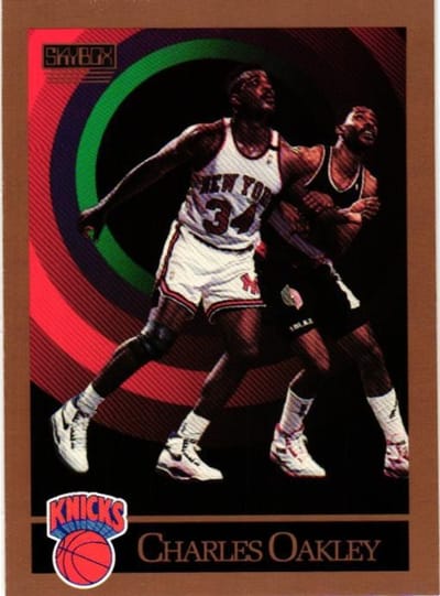 Tarjeta de Colección de Charles Oakley