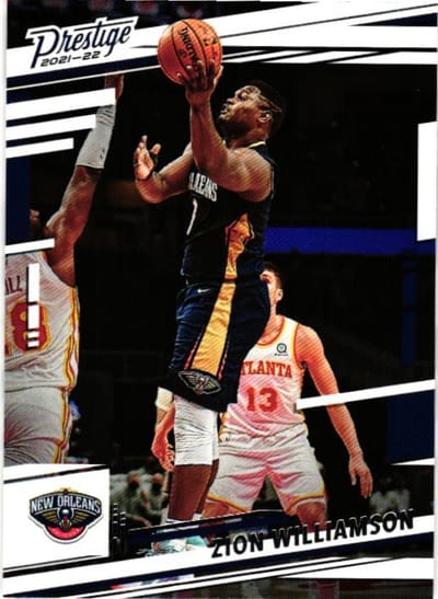 Tarjeta de Baloncesto Zion Williamson 2021-22