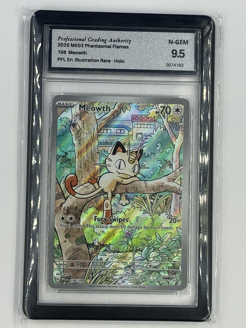 Meowth 142: Raro y Brillante
