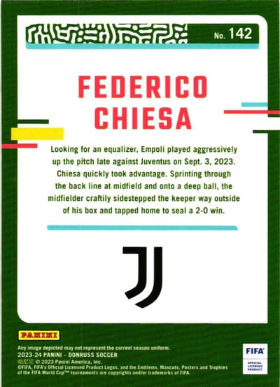 Federico Chiesa – Explosividad en la Juventus (reverso)